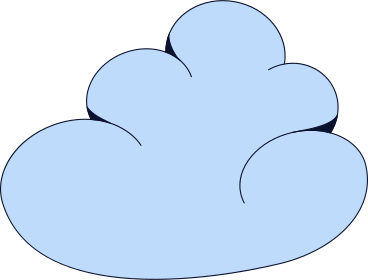 Big cloud PNG, SVG