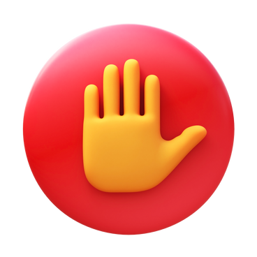 Hand stoppen PNG, SVG