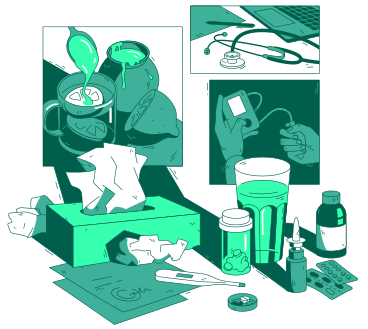 Лечение, медицинское оборудование и рецептурные лекарства в PNG, SVG