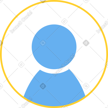 Avatar in a circle PNG, SVG