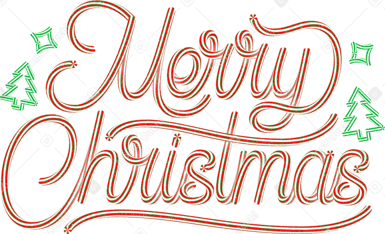 lettering merry christmas in christmas caramel texture PNG, SVG