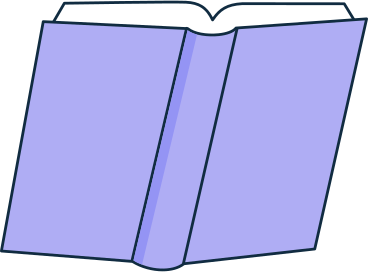 half open lilac book PNG, SVG