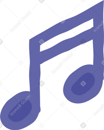 Nota musicale PNG, SVG