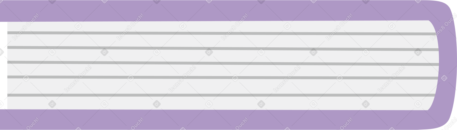 lilac bound book PNG, SVG