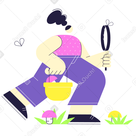 Search Illustration in PNG, SVG