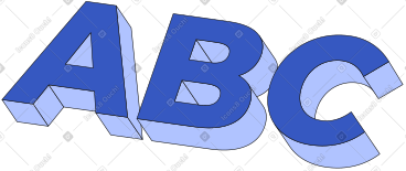 刻字 abc 文本 PNG, SVG