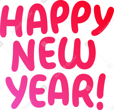 새해 복 많이 받으세요 레터링 PNG, SVG