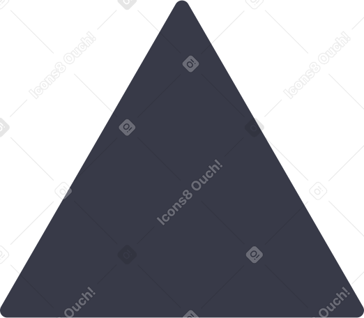 triangle shape PNG, SVG
