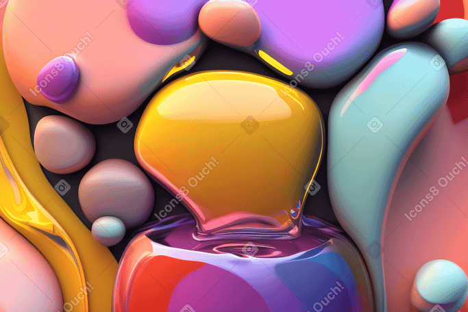 multicolored abstract background Illustration in PNG, SVG