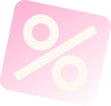Square icon with percent sign PNG, SVG