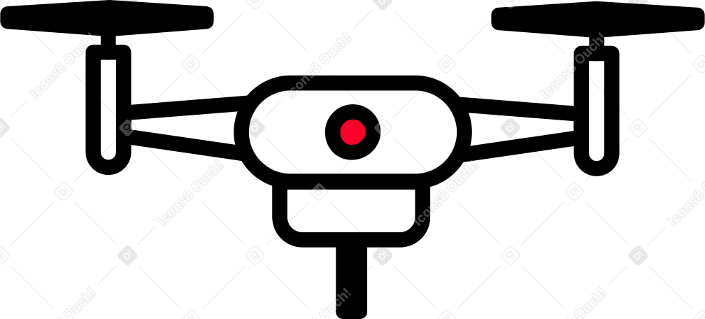 smart drone quadcopter with camera в PNG, SVG