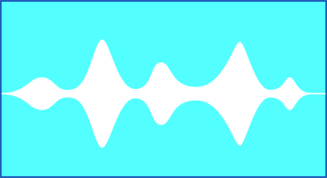 frame with sound wave PNG, SVG