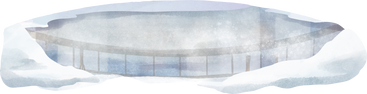 frozen lake PNG, SVG