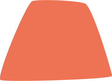 orange trapezoid PNG, SVG