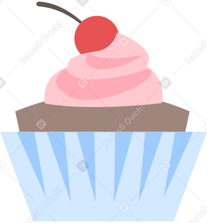 纸杯蛋糕 PNG, SVG
