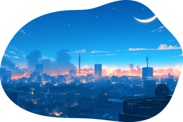 夜の街の明かりの背景 PNG、SVG