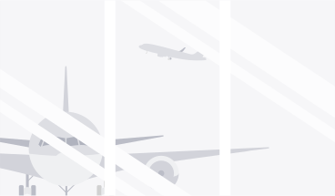 Illustration animée fenêtre de l'aéroport aux formats GIF, Lottie (JSON) et AE