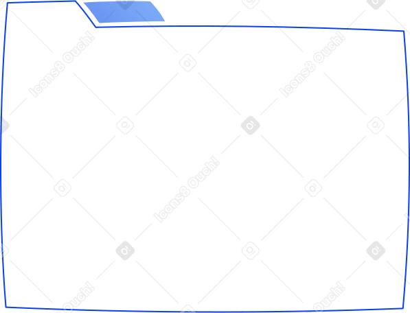 folder window Illustration in PNG, SVG