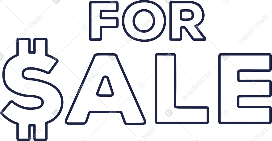 for sale PNG, SVG