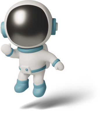 Cute astronaut PNG, SVG