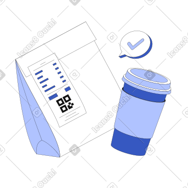 Food order complete PNG, SVG