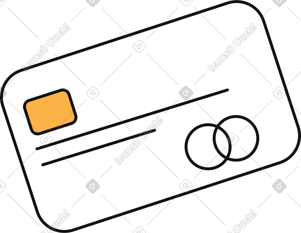 payment bank card PNG, SVG