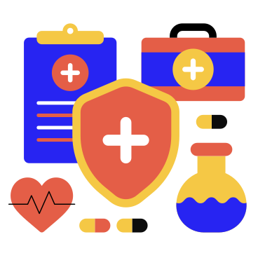 Medical supplies and healthcare products PNG, SVG