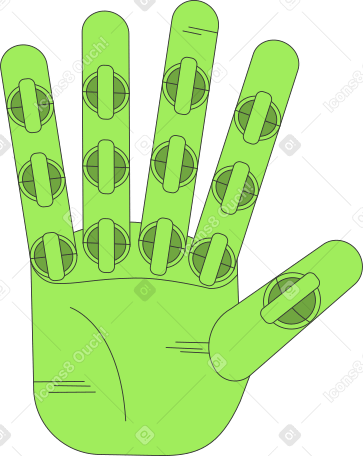 plastic hand PNG, SVG