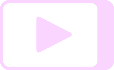 pink youtube button PNG, SVG