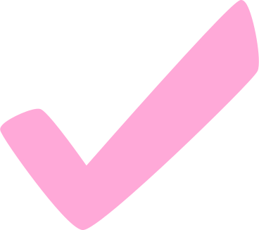 pink checkmark PNG, SVG