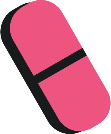 ピンクの丸薬 PNG、SVG