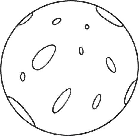 mond PNG, SVG