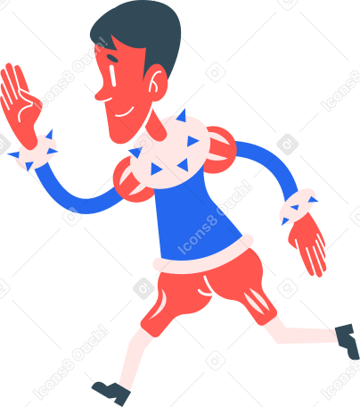 boy running PNG, SVG