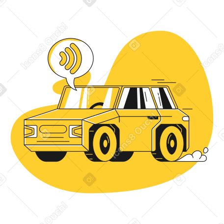 Self-driving car PNG, SVG