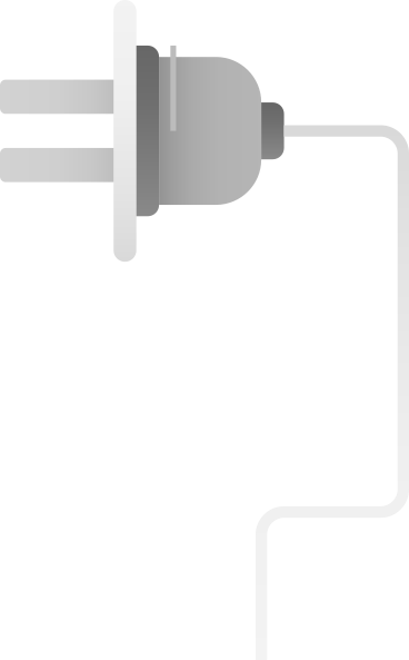 Electrical plug PNG, SVG