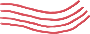 Rayas rojas onduladas PNG, SVG