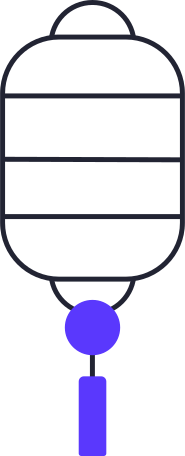 lantern Illustration in PNG, SVG