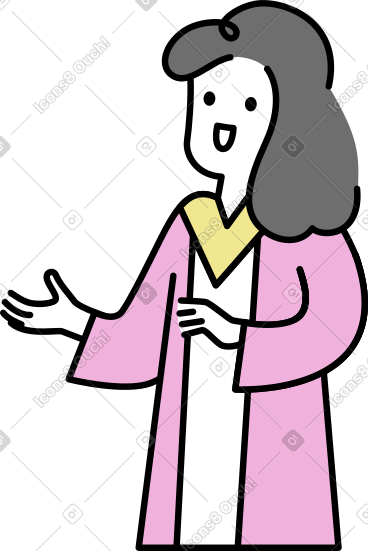 女人在讲台上讲话 PNG, SVG