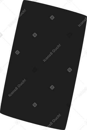 shadow of phone PNG, SVG