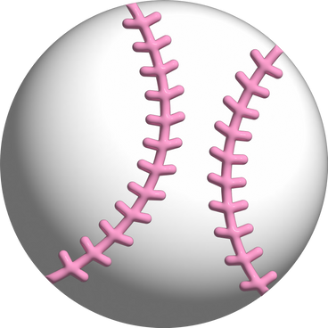 Balle de baseball blanche PNG, SVG