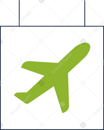 airplane icon PNG, SVG