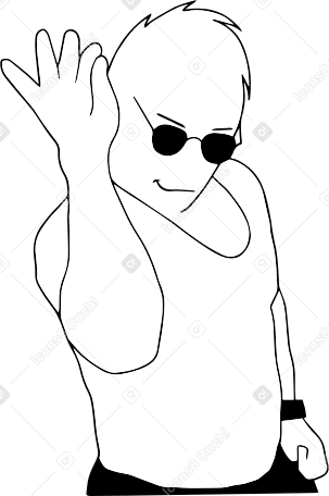 cool guy trying to add something PNG, SVG