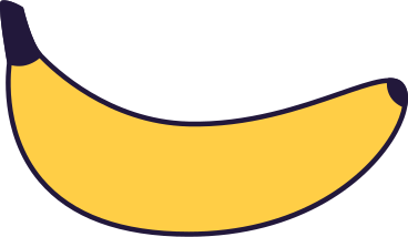 banana PNG, SVG