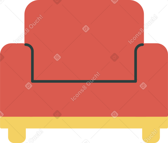 sillón PNG, SVG
