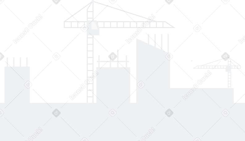construction landscape PNG, SVG