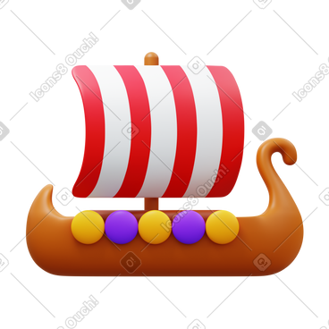 Viking ship PNG, SVG