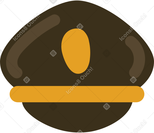 경찰 모자 PNG, SVG