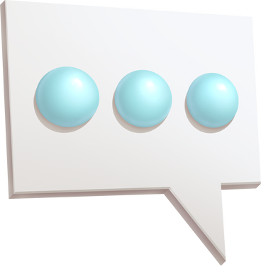 speech bubble with three dots PNG, SVG