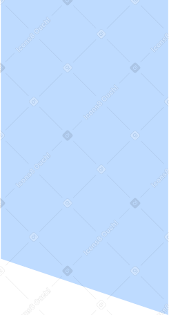 Blaues rechteck bemalte wand PNG, SVG