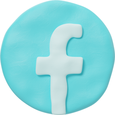 Round blue facebook logo PNG, SVG